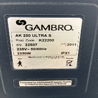 Gambro AK-200 Ultra S - Dialysis image 2